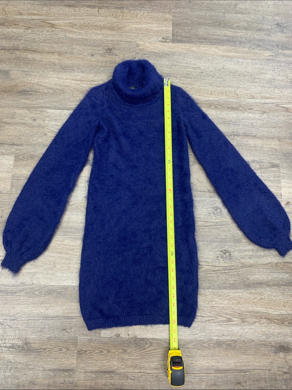 House of Harlow 1960 Navy Turtleneck Sweater Dress